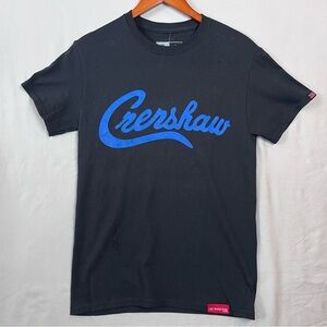 The Marathon Company Nipsy Hustle Short Sleeve Tee with Crenshaw Logo